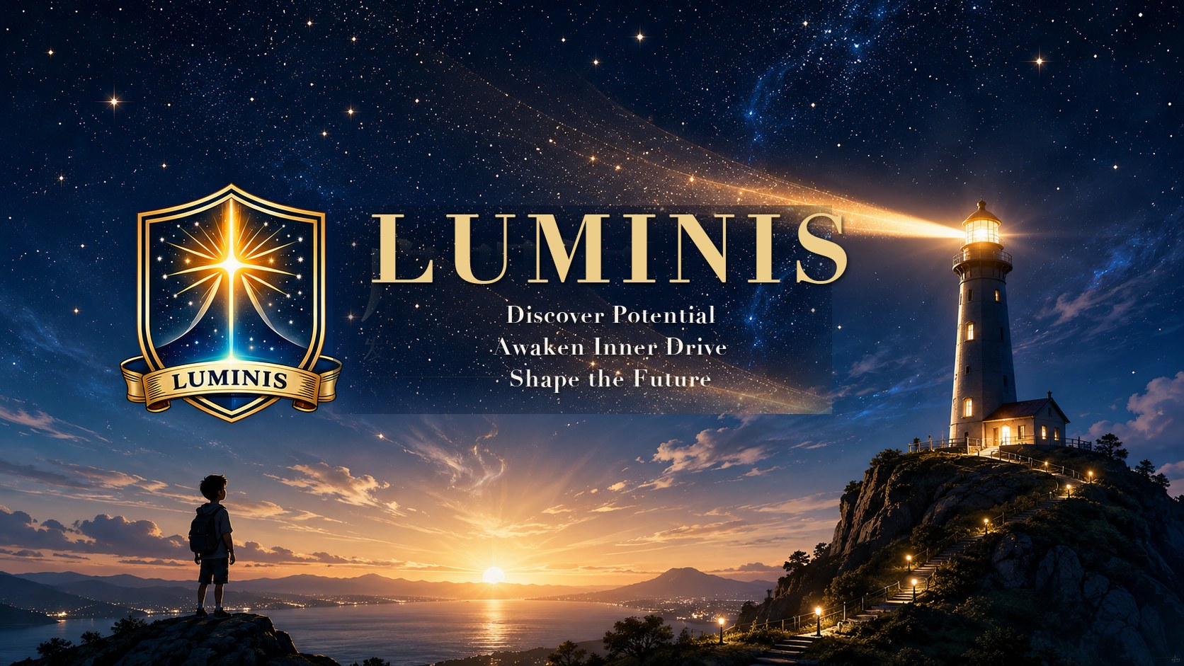 Luminis — Discover Potential · Awaken Inner Drive · Shape the Future